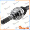 Demi-Arbre de Transmission ATM arrière droite pour BMW | NPW-BM-220, 33212284616